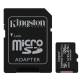 Карта памяти MicroSD 128 Gb Kingston Canvas Select Plus A1 100MB/s + SD адаптер