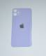 Задняя крышка для Apple Iphone 11 (стекло) (фиолетовый) (CE логотип)(широкий вырез под камеру)