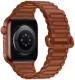 Ремешок Apple Watch 38/40/41мм Hoco WA07 Magnetic (коричневый)