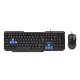 Набор Клавиатура/Мышка Smart Buy SBC-230346-KB ONE проводной (черный)