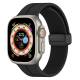 Ремешок Apple Watch 38/40/41мм силикон на магните (черный)