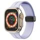 Ремешок Apple Watch 38/40/41мм силикон на магните (сиреневый)