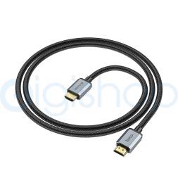 Кабель HDMI - HDMI Hoco US03 (ver 2.0, оплетка нейлон, 1 м)