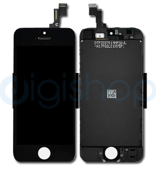 Дисплей для iPhone 5S/ iPhone SE в сборе с тачскрином (черный) (АА)